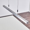 Airolo Pendelleuchte LED Chrom, Nickel-Matt, 3-flammig
