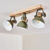 Orny Deckenleuchte Holz hell, 3-flammig