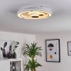 Fitili Deckenleuchte LED Weiß, 1-flammig, Fernbedienung