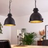 Ogho Pendelleuchte Schwarz, 2-flammig