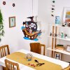 Piratenlampe Ayer Hängeleuchte Weiß, 2-flammig