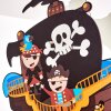 Piratenlampe Ayer Hängeleuchte Weiß, 2-flammig
