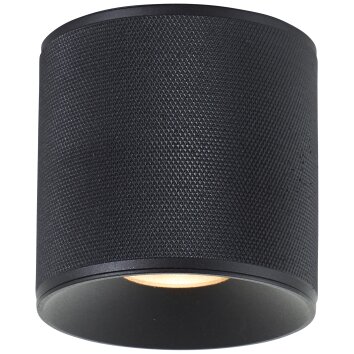 Brilliant Marty Deckenleuchte LED Schwarz, 1-flammig