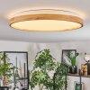 LED Deckenleuchte Sofo, dimmbar per Fernbedienung, Lichtfarbe einstellbar 3000-6000 Kelvin