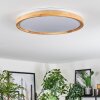 LED Deckenleuchte Sofo, dimmbar per Fernbedienung, Lichtfarbe einstellbar 3000-6000 Kelvin