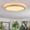 LED Deckenleuchte Sofo, dimmbar per Fernbedienung, Lichtfarbe einstellbar 3000-6000 Kelvin