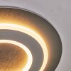 Lidor Deckenleuchte LED Schwarz, 1-flammig