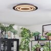 Lidor Deckenleuchte LED Schwarz, 1-flammig