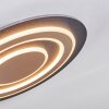 Lidor Deckenleuchte LED Schwarz, 1-flammig