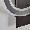 Lidor Wandleuchte LED Schwarz, 1-flammig