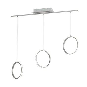 Eglo TAMASERA Hängeleuchte LED Nickel-Matt, 3-flammig