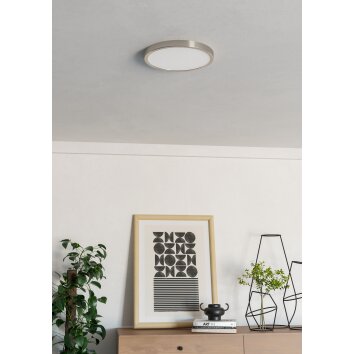 EGLO FUEVA 6-Z Deckenleuchte LED Nickel-Matt, Farbwechsler