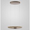 Paul Neuhaus Q-STRETTO Pendelleuchte LED Bronze, 2-flammig, Fernbedienung