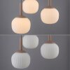 JUST LIGHT NAMI Pendelleuchte LED Sandfarben, 3-flammig