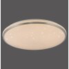 JUST LIGHT KYLE Deckenleuchte LED Silber, 1-flammig