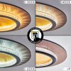 Lidor Deckenleuchte LED Gold, Schwarz, 1-flammig