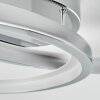 Baiyin Deckenleuchte LED Chrom, 1-flammig