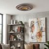 Lidor Deckenleuchte LED Gold, Kupferfarben, Schwarz, 1-flammig, Fernbedienung
