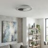 Rarel Deckenleuchte LED Chrom, Grau, Silber, Weiß, 1-flammig