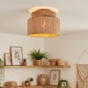 Rivan Deckenleuchte Beige, 1-flammig