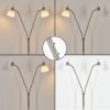 Karol Stehleuchte LED Nickel-Matt, 2-flammig