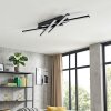 Velon Deckenleuchte LED Schwarz, 1-flammig