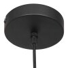 Steinhauer Bollique rauchfarbene Glaskugel-Pendelleuchte modern Länge 40 cm Ø 40 cm