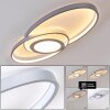 Chunky Deckenleuchte LED Chrom, Silber, 1-flammig
