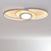 Chunky Deckenleuchte LED Chrom, Silber, 1-flammig