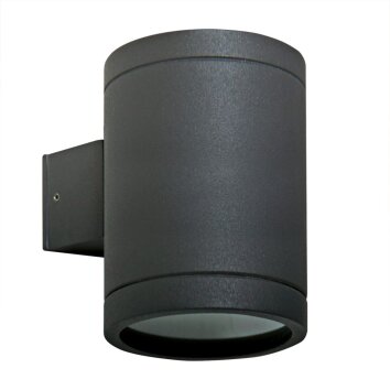 KS Verlichting Optica Wandleuchte Anthrazit, 1-flammig